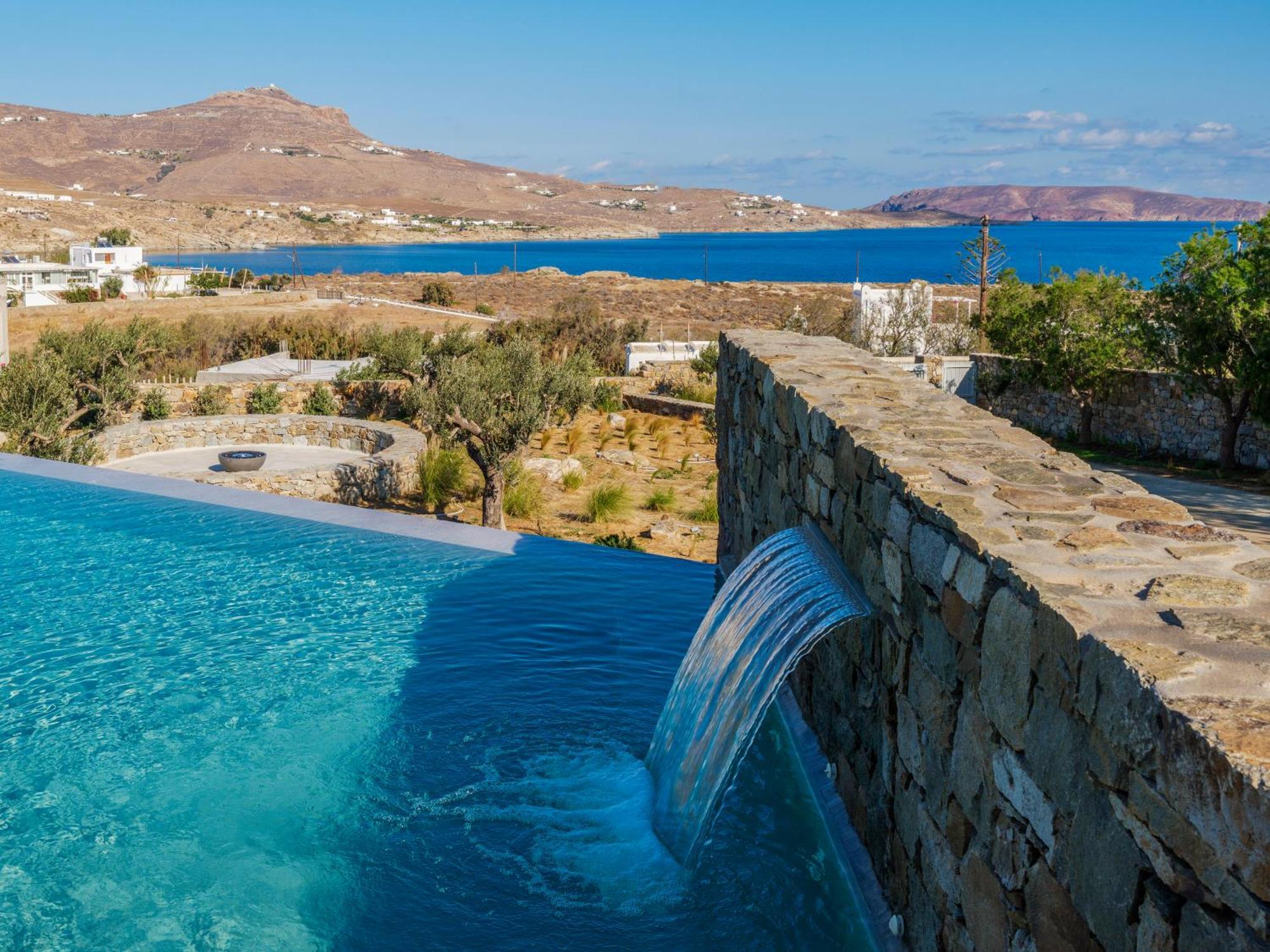 Blue Eye Grand Villa Mykonos Калафатіс Екстер'єр фото