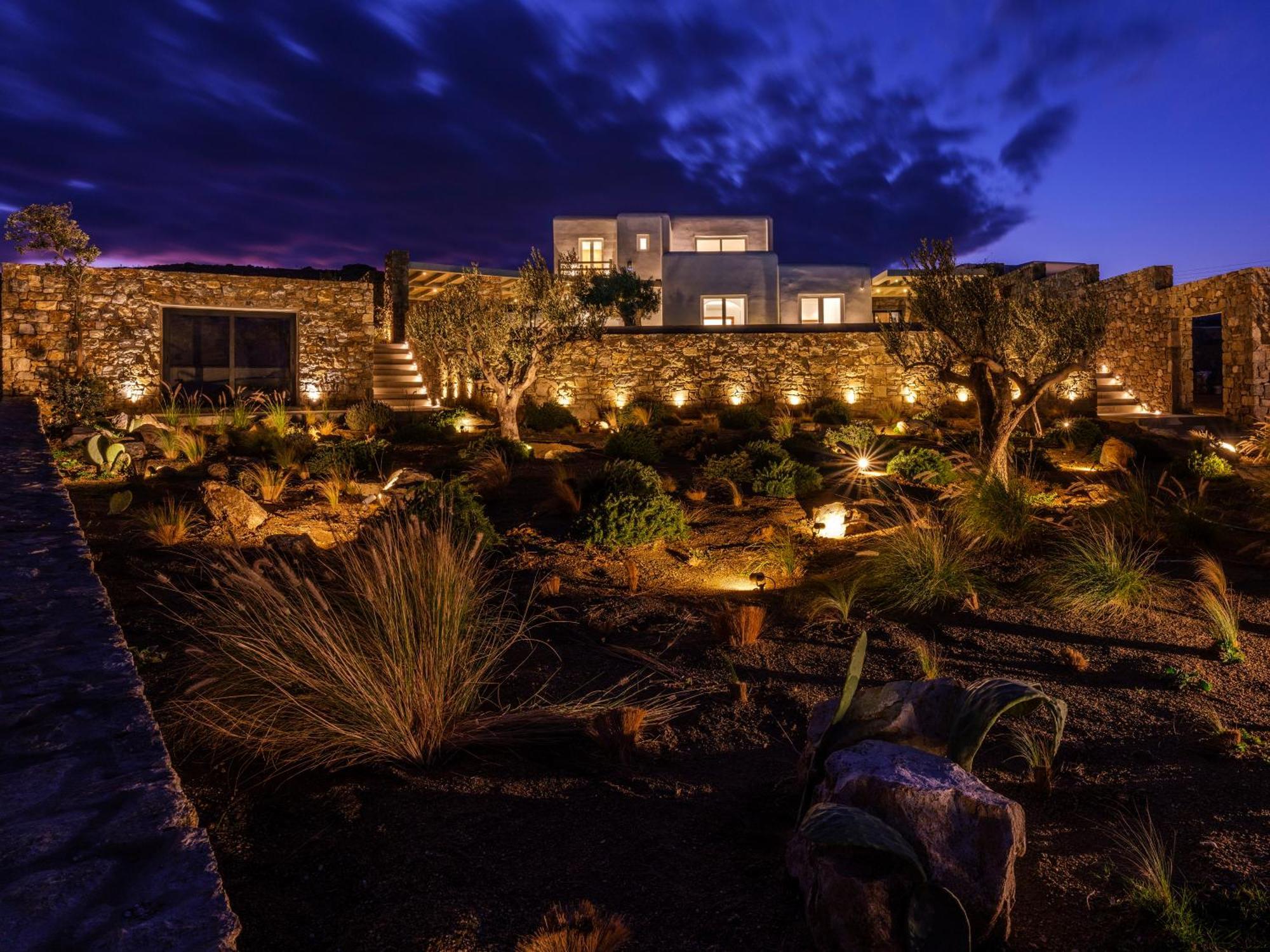Blue Eye Grand Villa Mykonos Калафатіс Екстер'єр фото
