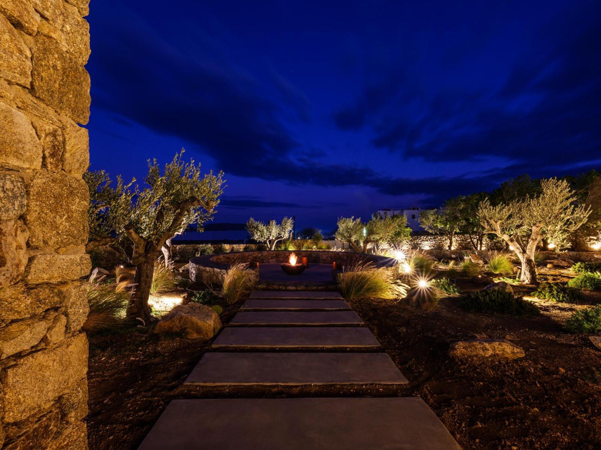 Blue Eye Grand Villa Mykonos Калафатіс Екстер'єр фото
