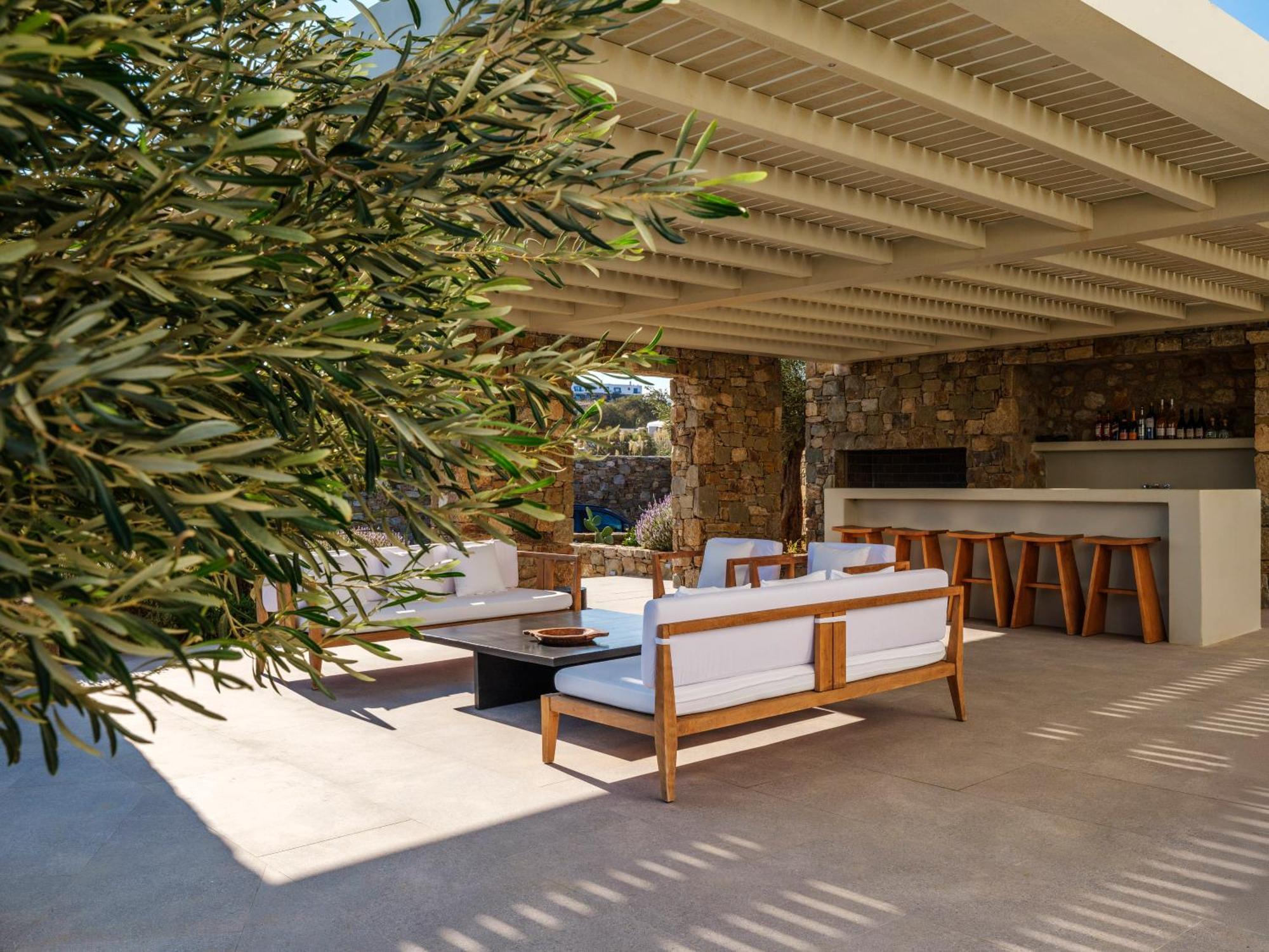 Blue Eye Grand Villa Mykonos Калафатіс Екстер'єр фото