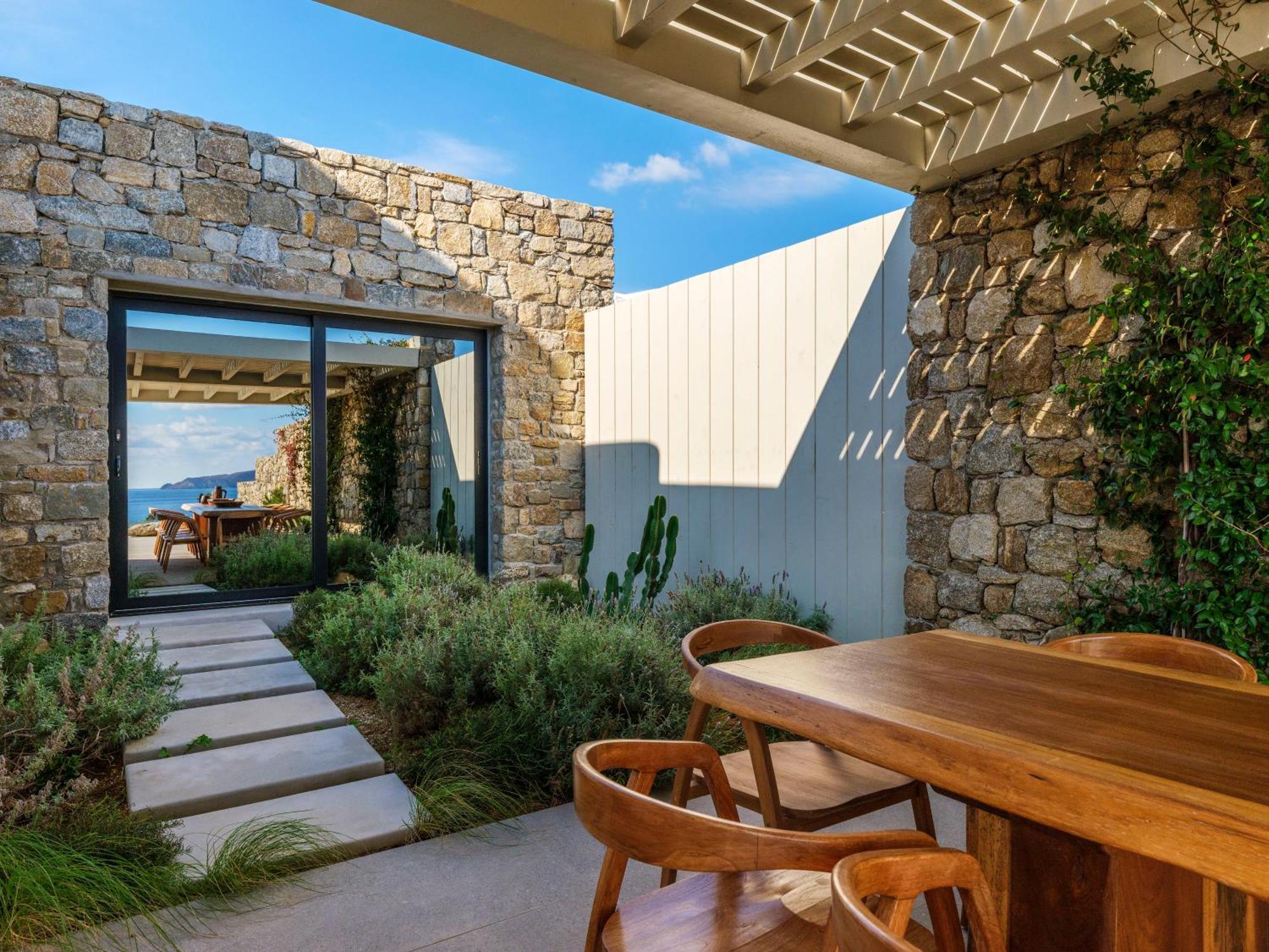 Blue Eye Grand Villa Mykonos Калафатіс Екстер'єр фото